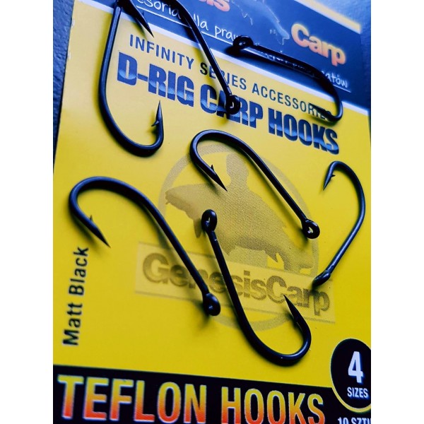 GENESIS CARP D-RIG Carp Hooks size 4