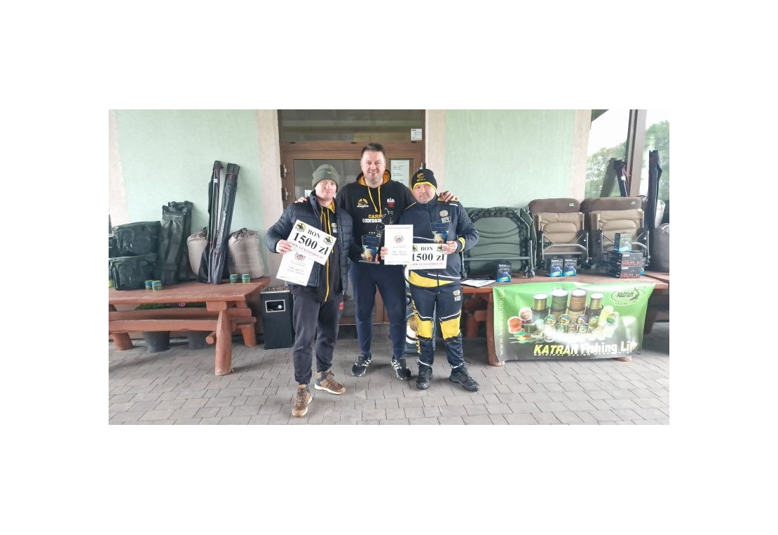 Michał Świętek i Łukasz Zabłocki wygrywają "I Rozpoczęcie sezonu karpiowego z Katran Fishing Line 17-21.04.2024 Uroczysko Karpiowe"