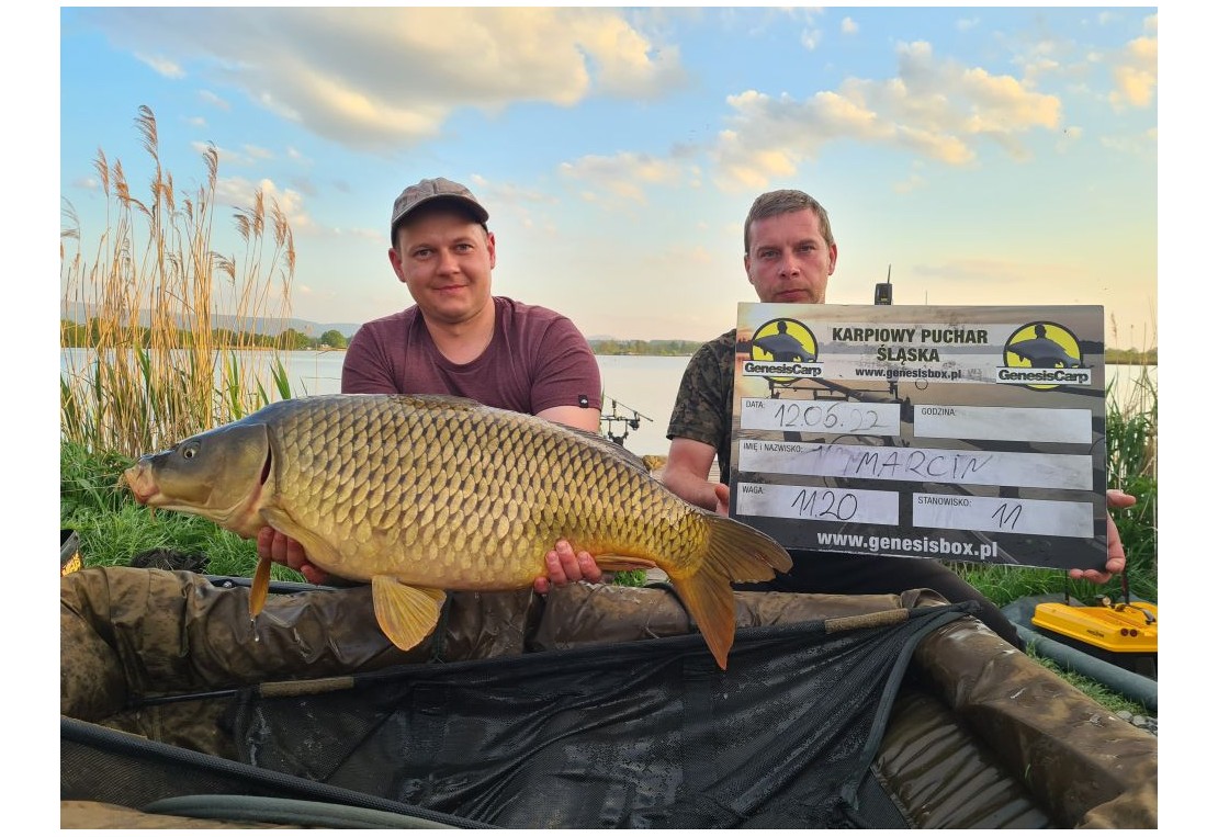 XIV KARPIOWY PUCHAR ŚLĄSKA 11-15.05.2022 UROCZYSKO KARPIOWE / WYNIKI NA DZIEŃ 13.05.22